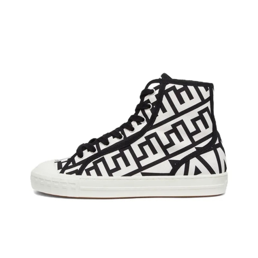 Fendi by Marc Jacobs Domino High-Tops Black White Canvas